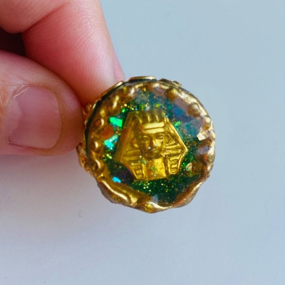 Pharoah egyptian awesome ring
